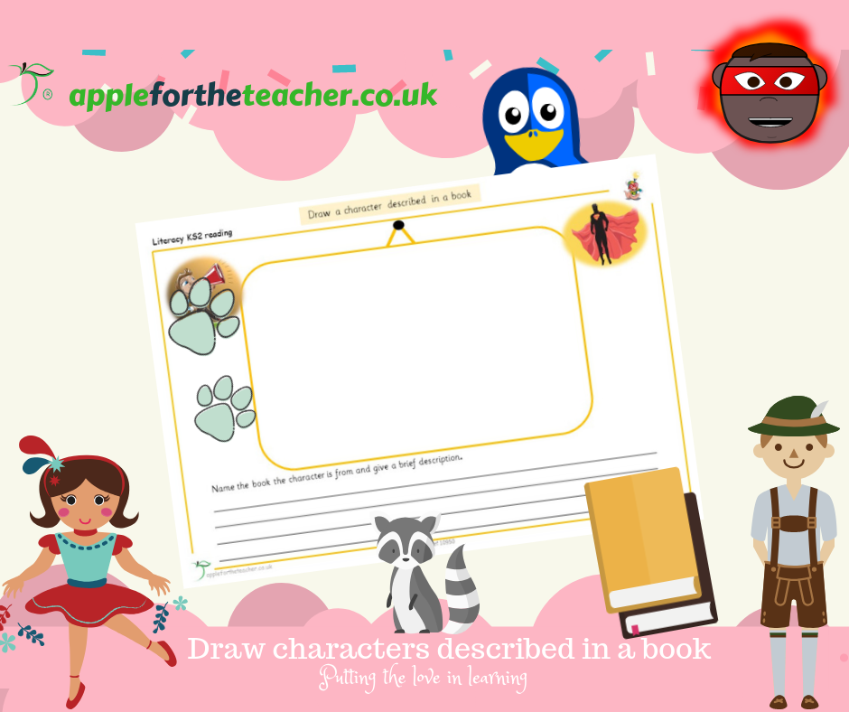 draw a character from a book