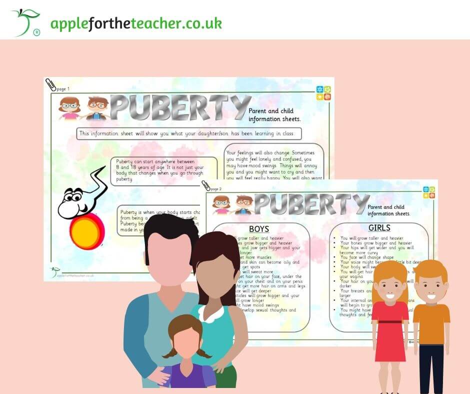 Puberty Parent And Child Information Sheet